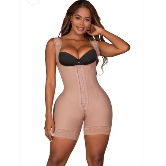 New 100% Colombian Girdle Body Shaper For Women W/ Smaller Waist & Wider Hips S! - Picture 4 of 17